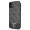 Guess GUHCN61PU4GHBK iPhone 11 6,1 / Xrszary/grey hardcase 4G Triangle Collection